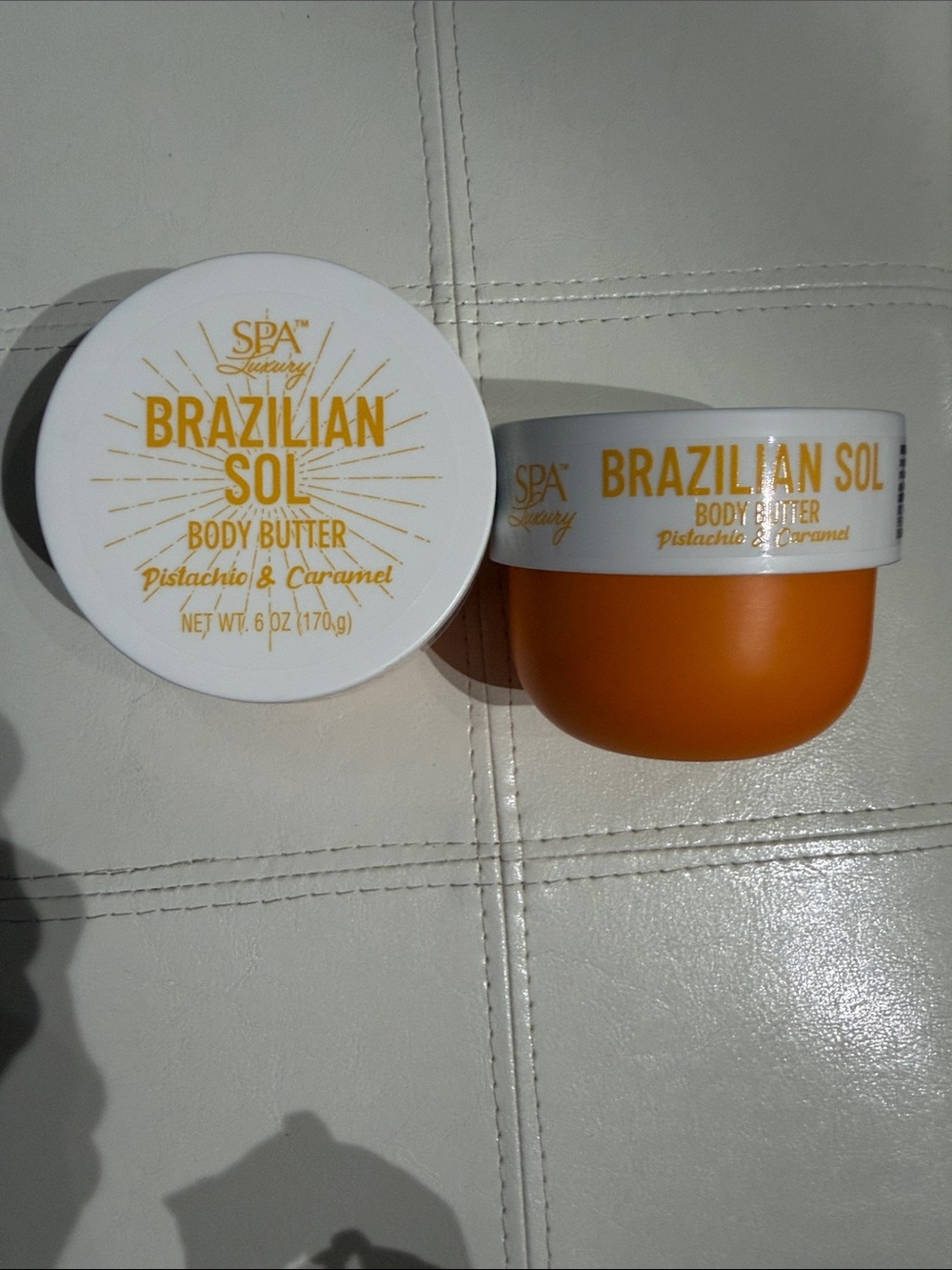 Brazilian Sol Body Butter - Pistachio & Caramel have multiples